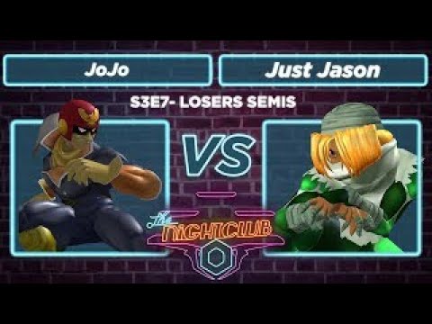 The Nightclub S3E7: JoJo vs Just Jason - Losers Semis SSBM