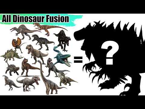 Fusing all the Dinosaur to create the final boss! | Jurassic World Fanart | Maxxive Jumpo