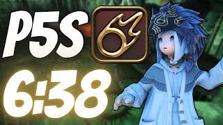 FFXIV - P5S Speedkill @ 6:38 - Ruby 5 Puddle Skip (11,698.7 rDPS / 12,720.0 aDPS)
