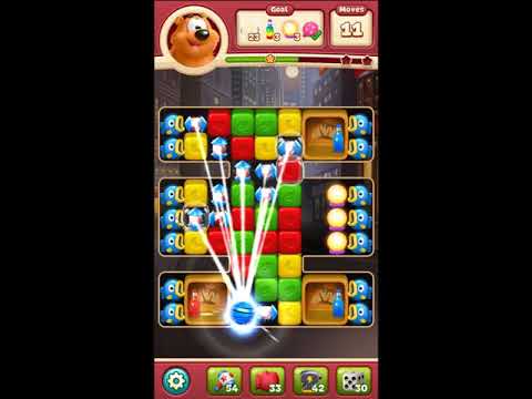 Toon Blast Level 2696 - NO BOOSTERS 🐻🐺🐱 | SKILLGAMING ✔️