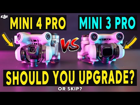 DJI MINI 4 Pro VS MINI 3 Pro - IS THIS AN UPGRADE!??