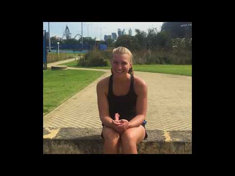 WA Rising Star, Maddison Inglis chats with WA National Academy Manager, Tom George