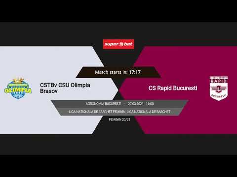 LNBF 2020-2021: CSTBv CSU Olimpia Brasov - Rapid București