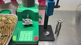 Reloading for long range shooting with Le Wilson seater die and K&M Arbor press