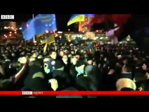 News Today - BBC News - Former Ukraine presidents Kravchuk, Kuchma and Yushchenko back protests
