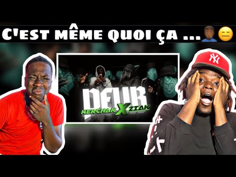 American Reaction To Kerchak - Peur feat. @Ziak C.C (Clip Officiel)