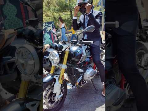 Super Cool Bikers Ride 2021 BMW R nineT Classic With Options 719