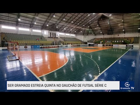 SER Gramado estreia quinta no Gauchão de Futsal Série C