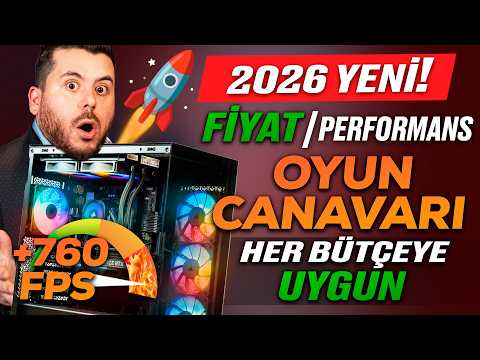🚀 2026 Yeni Oyun Canavarı Fiyat/Performans 💥Her Bütçeye Uygun Bilgisayarlar[UNLOST Eco, X, FPS, Pro]