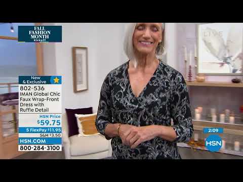 HSN | IMAN Global Chic Fashions 09.01.2022 - 06 PM