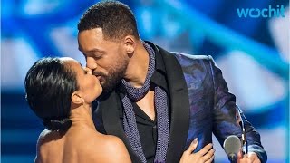 Will Smith Gets a Steamy Kiss From Jada After His Touching Onstage Tribute