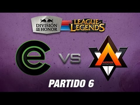 Comando Élite vs Aversion - División de Honor de League of Legends - partido 6