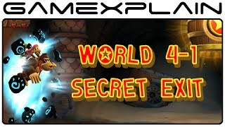 How to Unlock 4-A in Donkey Kong Country: Tropical Freeze (Secret Exit Guide & Walkthrough)