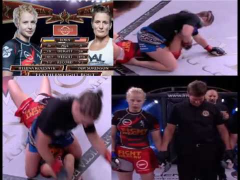 Pam Sorenson vs Helena Kolesnyk full fight
