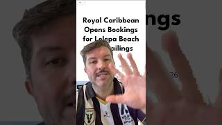 This New Beach Club Changes Everything for Cruisers #royalcaribbean #shorts