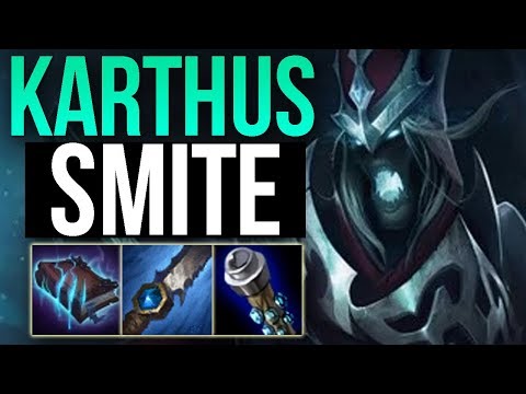 KARTHUS SMITE IS THE NEW OP META! | KOREAN CHALLENGER KARTHUS BOT GAMEPLAY | Patch 8.23 S8