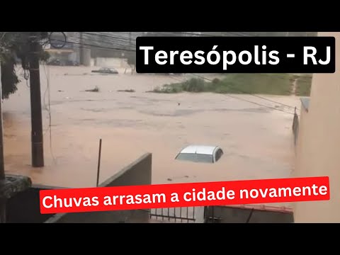 ⛈️ Teresópolis - situação em depois das chuvas