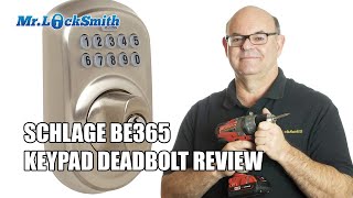 Schlage BE365 Keypad Deadbolt Review | Mr. Locksmith Video