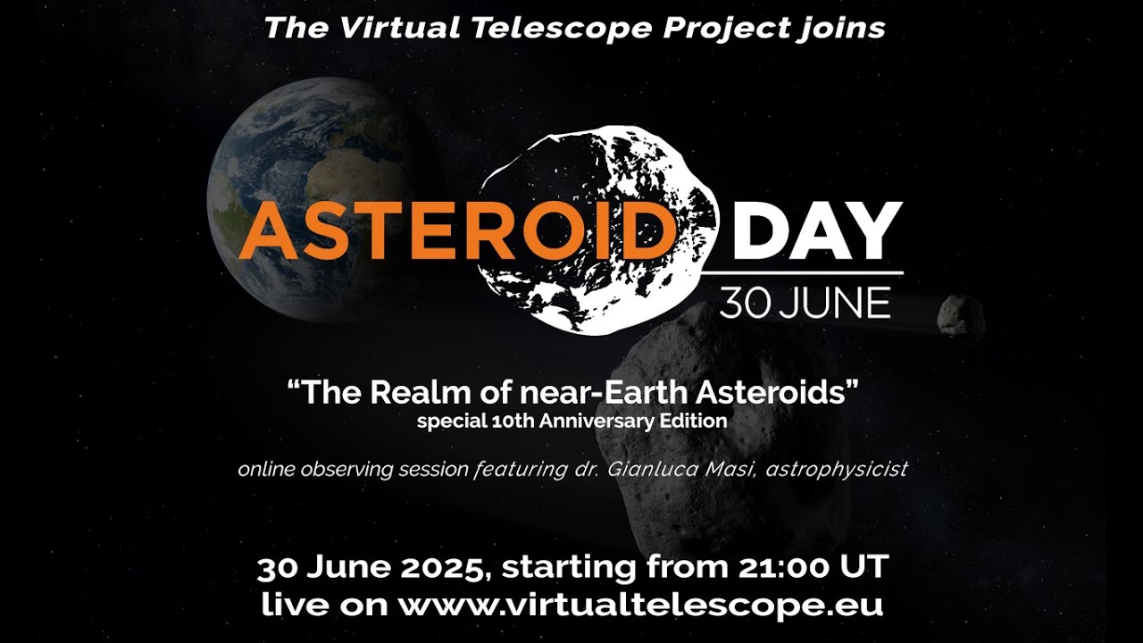The Realm of near-Earth Asteroids: 10th Anniversary of Asteroid Day – 30 June 2025