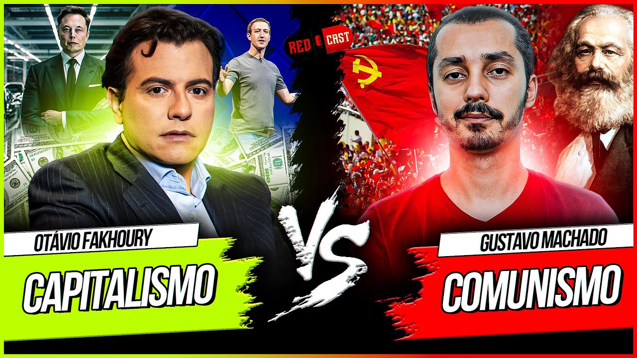 DEBATE: BILIONÁRIO X COMUNISTA: OTÁVIO FAKHOURY E GUSTAVO MACHADO! REDCAST