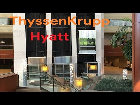 ThyssenKrupp Scenic Traction Elevators - Hyatt Regency - Greenville, SC