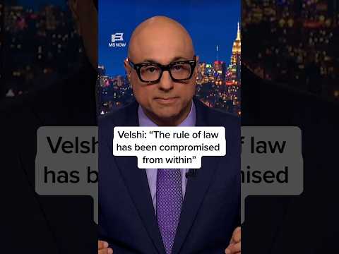 Velshi: The rule of law has been compromised