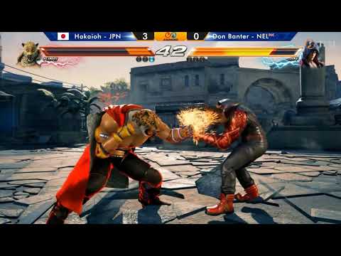 IESF 2018_Tekken 7_TOP16_Hakaioh(Japan) vs DanBanter(New Zealand)