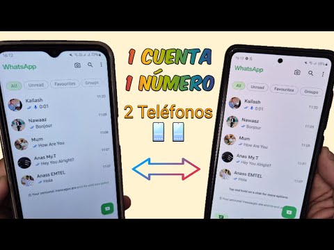 Cómo Usar / Vincular 1 número de WhatsApp (1 cuenta) en 2 Celulares Diferentes 📱📱