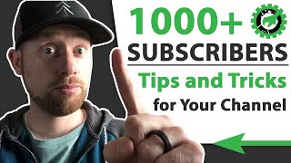 How I got to 1000 YouTube Subscribers! - Tips and Tricks to help your YouTub Channel grow!