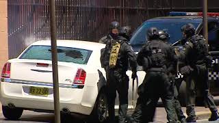 2013 NSW Police TOU stand-off outside NSW Parliament House