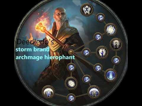 Deedledo's archmage Storm brand Hierophant