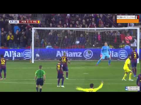 T14/15 1/2 Copa del Rei: FC Barcelona 3-1 Villarreal CF (RAC1)