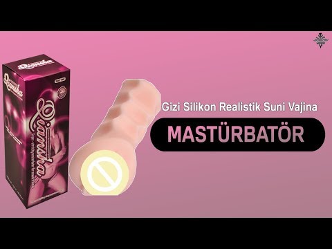 Gizi Silikon Realistik Suni Vajina Mastürbatör