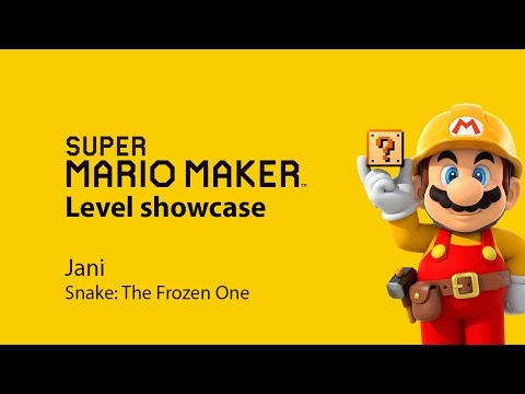 Super Mario Maker - Level Showcase - Snake: The Frozen One