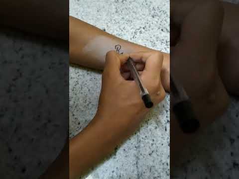 Shanmugapriya tattoo