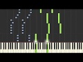 Yann Tiersen - La Boulange (Synthesia Tutorial) [Piano]