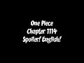 One Piece Chapter 1114 Spoiler! English! (Full Summary at the Comment Section)
