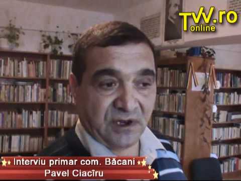 Bacani - Interviu primar Pavel Ciaciru