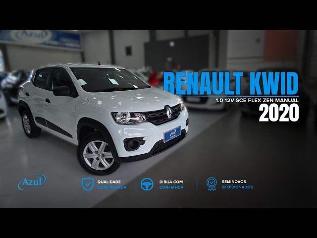 Vídeo RENAULT KWID 1.0 12V SCE FLEX ZEN MANUAL