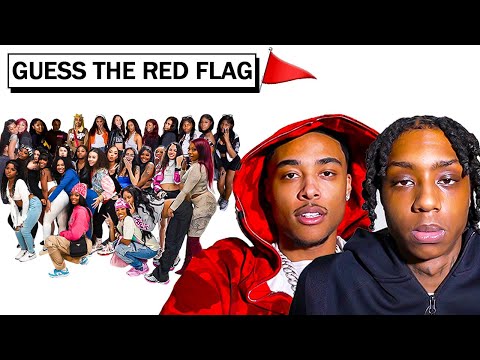 20 WOMEN VS 2 RAPPERS : LUH KEL & MO P | Guess The Red Flag!