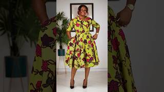 Elegant Ankara Church dress #zamakalefashion #latestafricaprint #africanclothing