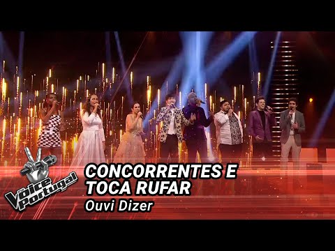 Competitors and Toca Rufar - "Ouvi Dizer" | Live Show | The Voice Portugal