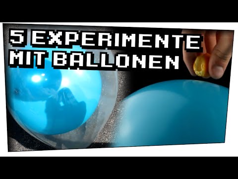 5 Experimente mit Ballons - Heimexperimente #45