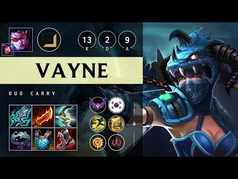Vayne ADC vs Kai'Sa - KR Master Patch 25.19
