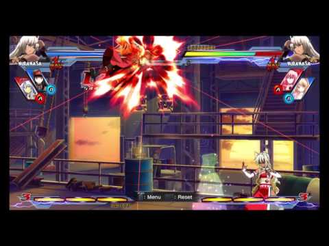 NITROPLUS BLASTERZ -HEROINES INFINITE DUEL- Muramasa 10k Mid-Screen Combo