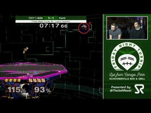 FNT 30 - OXY | J666 (Link) vs. Kanti (Fox) - SSBM Losers Quarters - Smash Melee