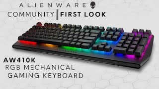 Video 0 of Product Dell Alienware AW410K Mechanical Gaming Keyboard