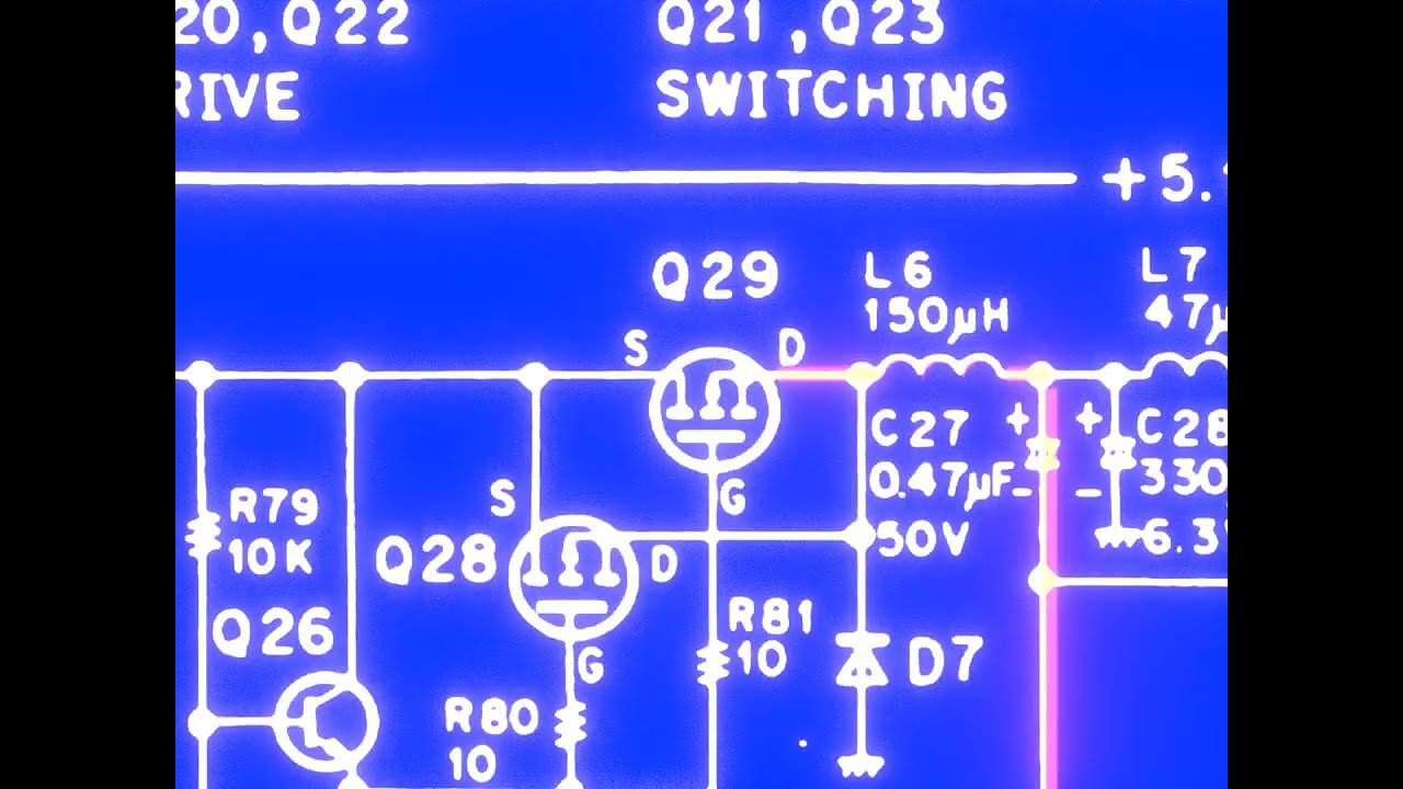 Circuit Board Vector Type Graphic Screen, Blender