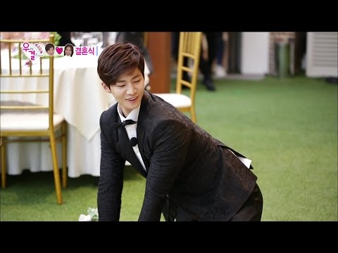 [ENG SUB] We Got Married 4 우결4 - JaeRim's Dance Cover (Sunmi - 24hours) at wedding 20141206