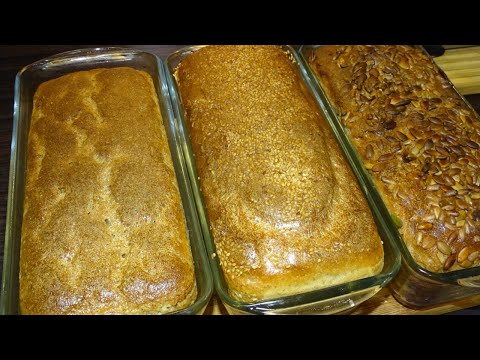 Domowy chleb na zakwasie - 3 rodzaje